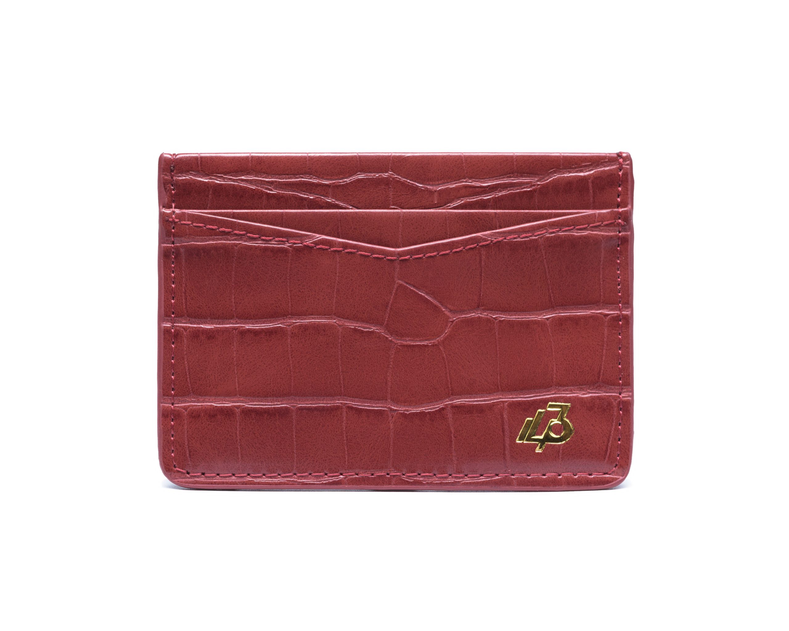 1403 Red Card Holder