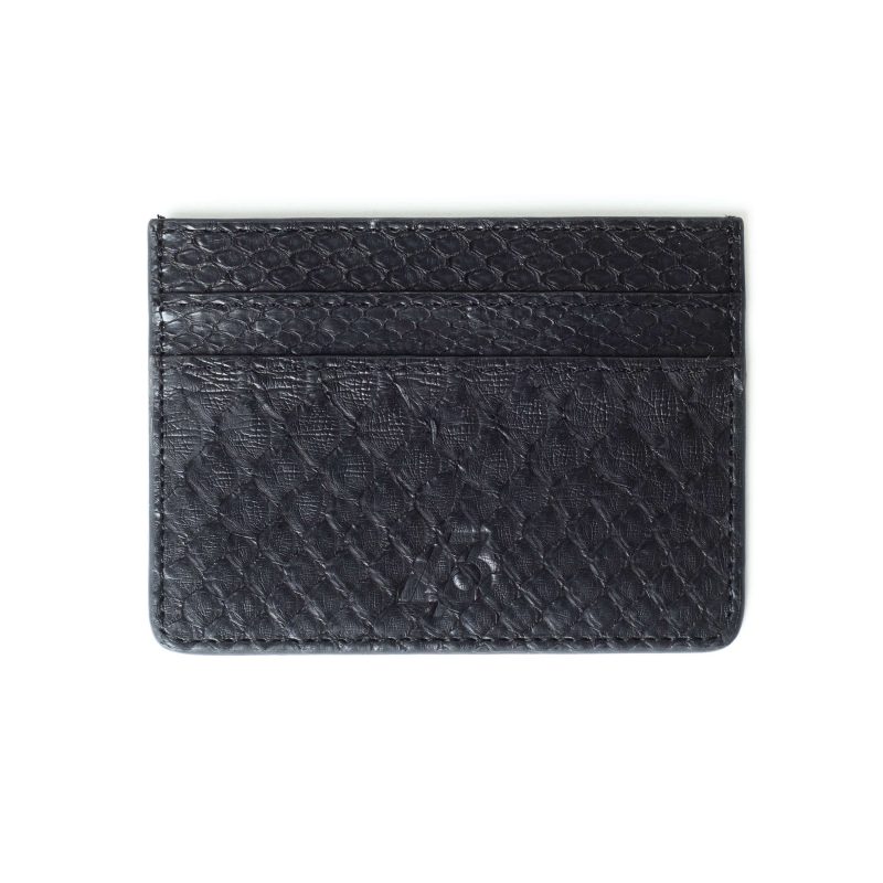 1403 Black Snakeskin Cardholder