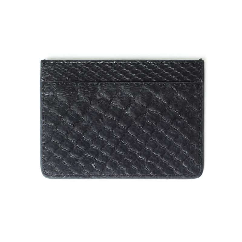 1403 Black Snakeskin Cardholder