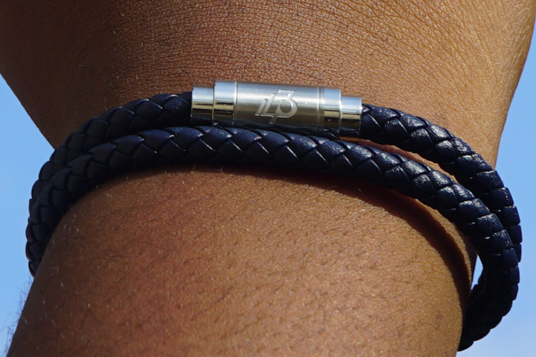 Loop bracelet Blue