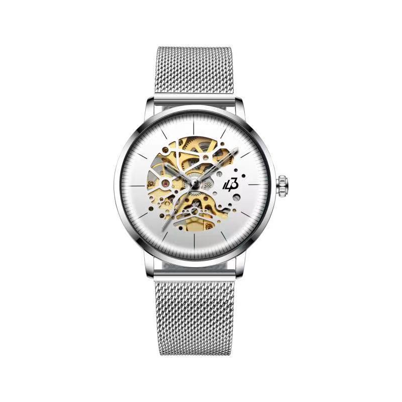 Trojan Automatic Watch Silver
