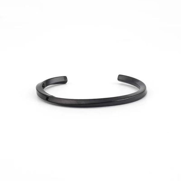 Twist Black Cuff