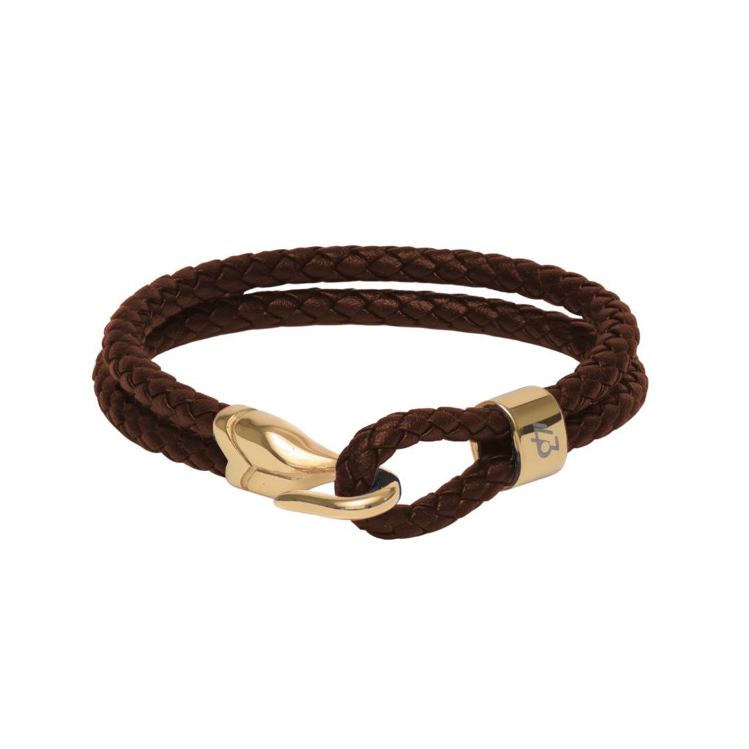 Shop The 1403 Brown Hook Bracelet - Order Now - 1403luxury