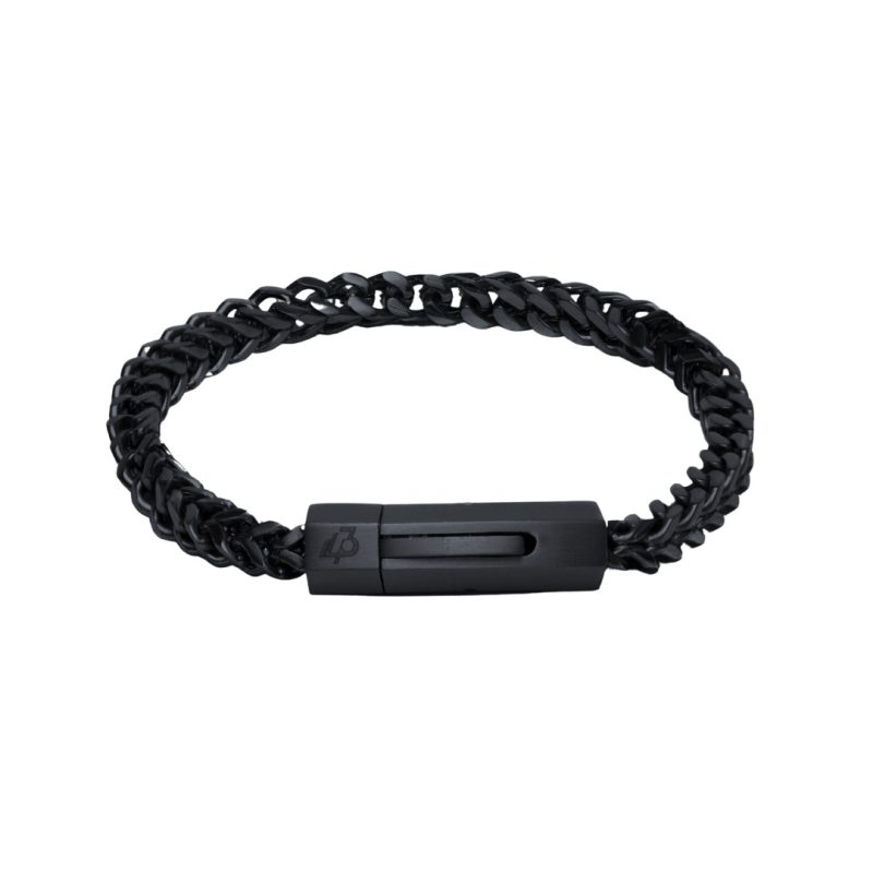Cuban Chain Black Bracelet